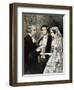 Currier: The Marriage-Currier & Ives-Framed Giclee Print