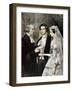 Currier: The Marriage-Currier & Ives-Framed Giclee Print