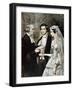 Currier: The Marriage-Currier & Ives-Framed Giclee Print