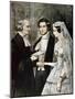 Currier: The Marriage-Currier & Ives-Mounted Giclee Print