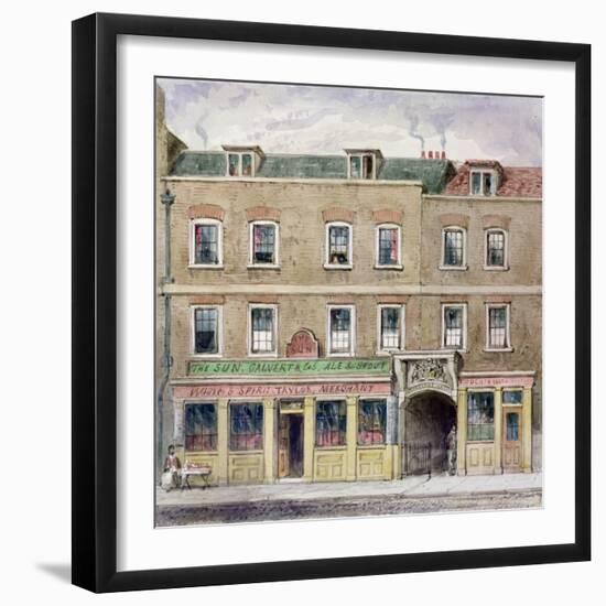 Curriers' Hall, 1850-John Burell Read-Framed Giclee Print