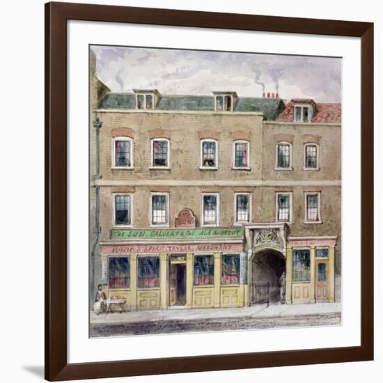 Curriers' Hall, 1850-John Burell Read-Framed Giclee Print