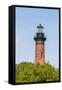 Currituck Beach Lighthouse, Corolla, Outer Banks-Michael DeFreitas-Framed Stretched Canvas