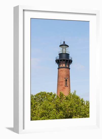 Currituck Beach Lighthouse, Corolla, Outer Banks-Michael DeFreitas-Framed Photographic Print