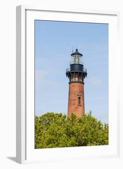 Currituck Beach Lighthouse, Corolla, Outer Banks-Michael DeFreitas-Framed Photographic Print