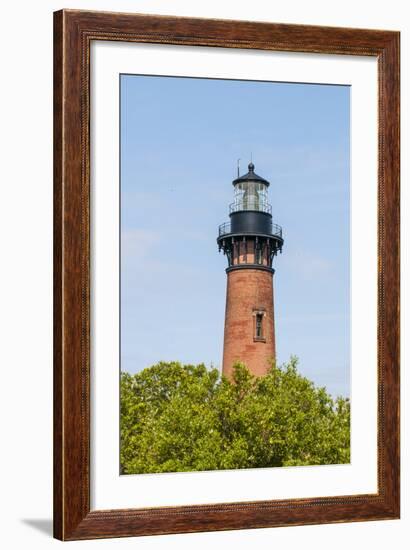 Currituck Beach Lighthouse, Corolla, Outer Banks-Michael DeFreitas-Framed Photographic Print