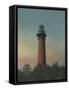 Currituck Beach Lighthouse-David Knowlton-Framed Stretched Canvas