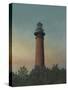 Currituck Beach Lighthouse-David Knowlton-Stretched Canvas