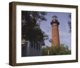 Currituck Light I-Steve Hunziker-Framed Art Print