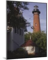 Currituck Light II-Steve Hunziker-Mounted Art Print