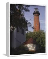 Currituck Light II-Steve Hunziker-Framed Art Print