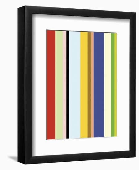 Curry Stripe-Dan Bleier-Framed Art Print