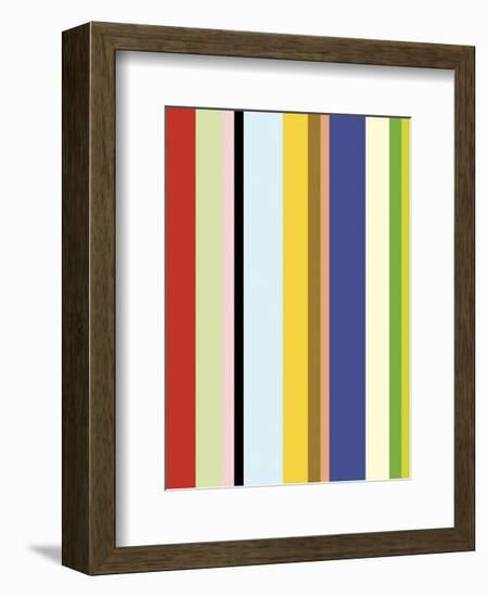 Curry Stripe-Dan Bleier-Framed Art Print