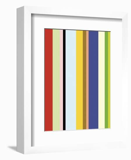 Curry Stripe-Dan Bleier-Framed Art Print