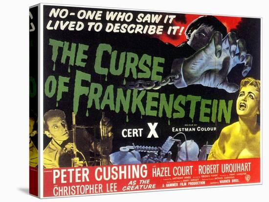 Curse Of Frankenstein, 1957-null-Stretched Canvas