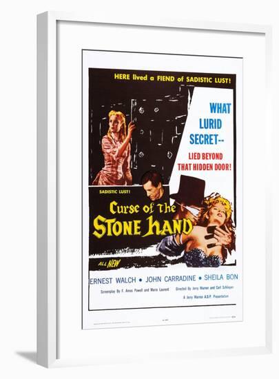 Curse of the Stone Hand-null-Framed Art Print