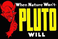 When Nature Won't Pluto Will-Curt Teich & Company-Art Print