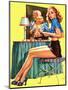 Curtain Call Pin-Up c1940s-Edward D'Ancona-Mounted Art Print