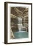Curtain Cascade, Watkins Glen, New York-null-Framed Art Print