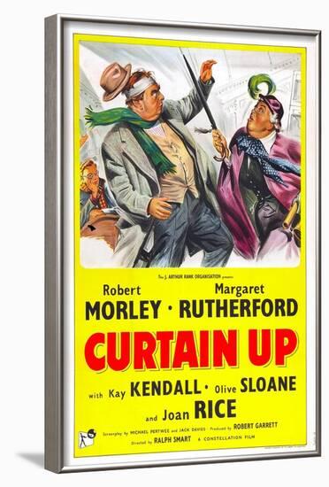 Curtain Up-null-Framed Art Print