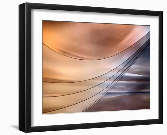 Curtain-Ursula Abresch-Framed Premium Photographic Print