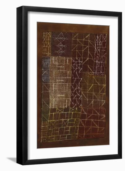Curtain-Paul Klee-Framed Giclee Print