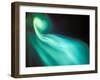 Curtains of Green Aurora in the Northern Sky, Arctic Coastal Plain, Alaska, USA-Hugh Rose-Framed Photographic Print