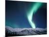 Curtains of Green Northern Lights Above the Brooks Range, Alaska, USA-Hugh Rose-Mounted Photographic Print