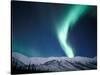 Curtains of Green Northern Lights Above the Brooks Range, Alaska, USA-Hugh Rose-Stretched Canvas