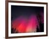 Curtains of Northern Lights above Fairbanks, Alaska, USA-Hugh Rose-Framed Photographic Print