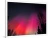 Curtains of Northern Lights above Fairbanks, Alaska, USA-Hugh Rose-Framed Photographic Print