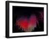 Curtains of Northern Lights above Fairbanks, Alaska, USA-Hugh Rose-Framed Premium Photographic Print