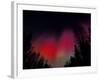 Curtains of Northern Lights above Fairbanks, Alaska, USA-Hugh Rose-Framed Photographic Print