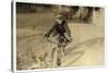 Curtin Hines Aged 14, Western Union Messenger for 6 Months, Houston, Texas, 1913-Lewis Wickes Hine-Stretched Canvas