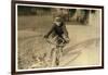 Curtin Hines Aged 14, Western Union Messenger for 6 Months, Houston, Texas, 1913-Lewis Wickes Hine-Framed Photographic Print