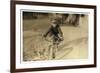 Curtin Hines Aged 14, Western Union Messenger for 6 Months, Houston, Texas, 1913-Lewis Wickes Hine-Framed Photographic Print