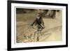 Curtin Hines Aged 14, Western Union Messenger for 6 Months, Houston, Texas, 1913-Lewis Wickes Hine-Framed Photographic Print