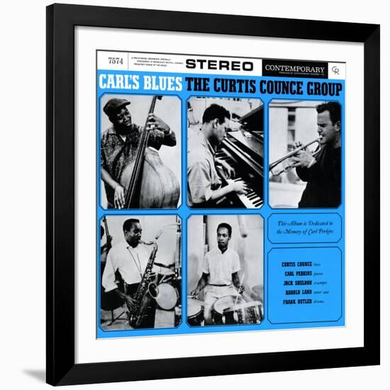 Curtis Counce Group - Carl's Blues-null-Framed Art Print