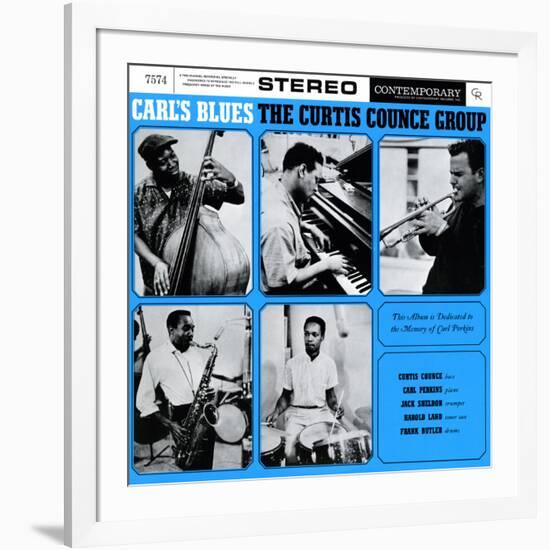 Curtis Counce Group - Carl's Blues-null-Framed Art Print