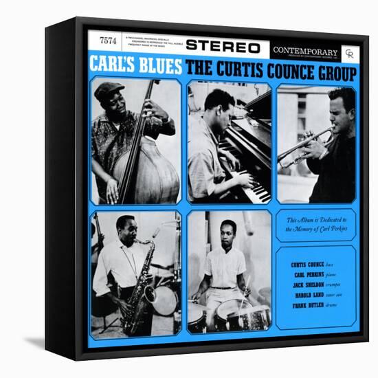 Curtis Counce Group - Carl's Blues-null-Framed Stretched Canvas