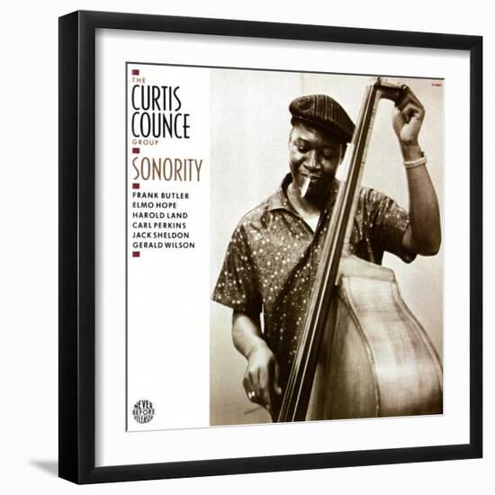 Curtis Counce Group - Sonority-null-Framed Art Print