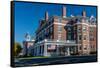 Curtis Hotel, Lenox, Mass. - New England - Berkshires Autumn-null-Framed Stretched Canvas