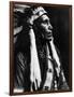 Curtis: Raven Blanket, 1910-Edward S^ Curtis-Framed Photographic Print