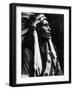 Curtis: Raven Blanket, 1910-Edward S^ Curtis-Framed Photographic Print