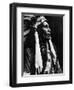 Curtis: Raven Blanket, 1910-Edward S^ Curtis-Framed Photographic Print