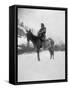 Curtis: Scout, 1908-Edward S Curtis-Framed Stretched Canvas
