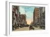 Curtis Street, Denver-null-Framed Art Print