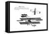 Curtiss Biplane, 20th Century-null-Framed Stretched Canvas
