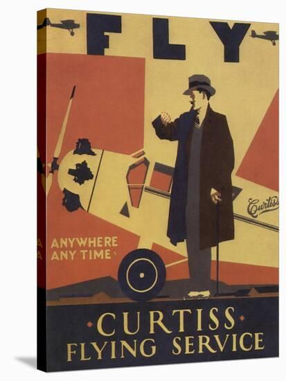 Curtiss Flying Service-null-Stretched Canvas