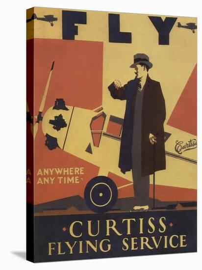 Curtiss Flying Service-null-Stretched Canvas